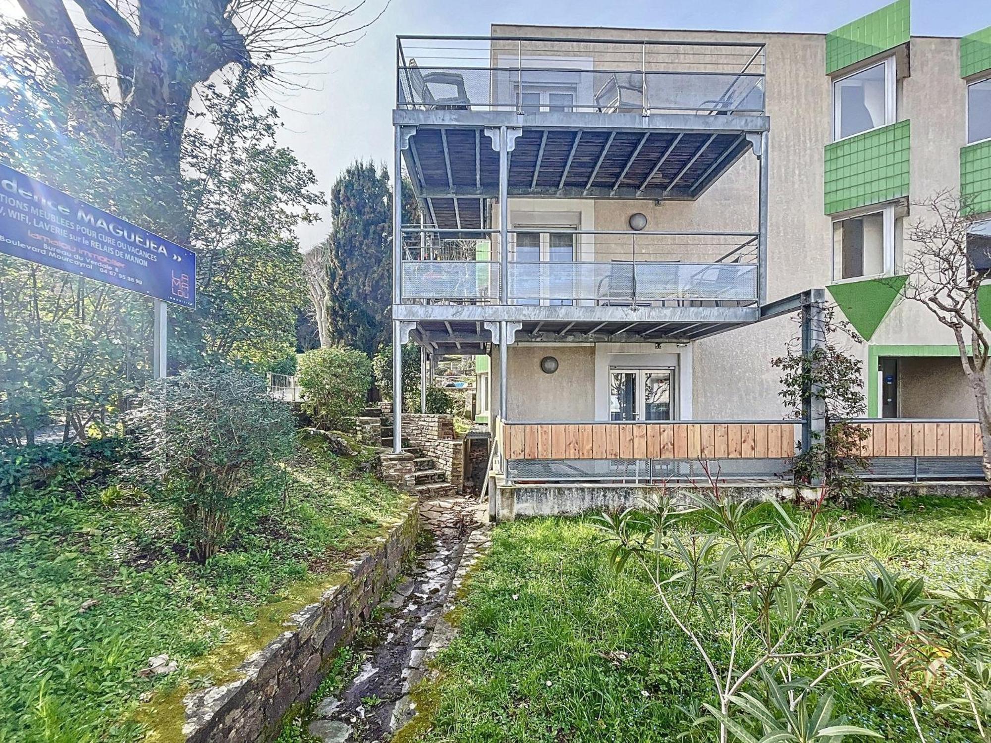 Appart F2 A Lamalou, Terrasse, Wifi, Animaux Acceptes, Proche Centre & Thermes - Fr-1-451-24 Buitenkant foto